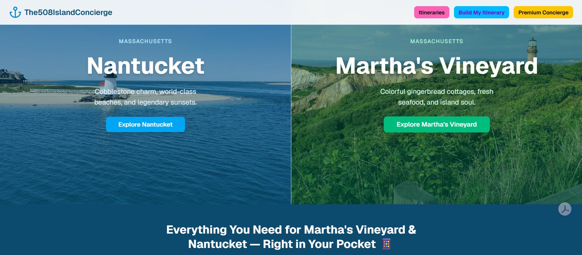 The508IslandConcierge screenshot